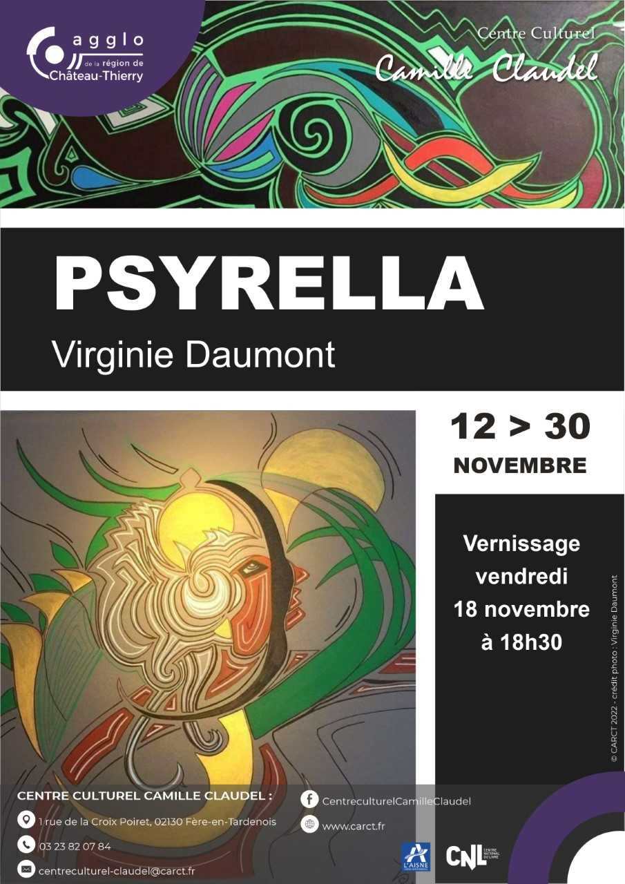 Exposition de peintures-PSYRELLA | Conseil départemental de l'Aisne