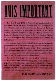 L'affiche rouge de Saint-Quentin