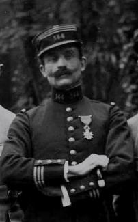 Le capitaine Charles de Menditte en 1915