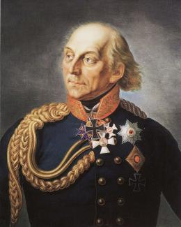 Le général Yorck von Wartenburg par Ernst Gebauer ©Stiftung Preussische Schlösser und Gärten Berlin Brandenburg