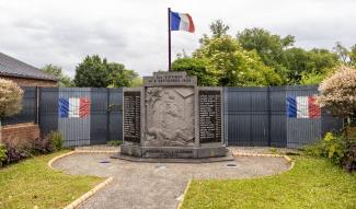 Le monument aux victimes du 2 septembre 1944 ©Département de l'Aisne