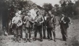 Les maquisards de Saint-Algis ©Archives du Musée de la Résistance et de la Déportation de Tergnier