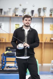 Corentin Baron maître d'armes à Soissons