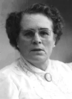 Alice Grout, gouvernante du père Paul Wehrle ©Yad Vashem