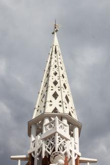 Clocher de l'église de Jussy