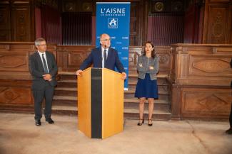 Discours de Jean-Marc Prince maire de Vervins