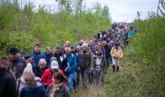 La marche du 16 avril en 2025