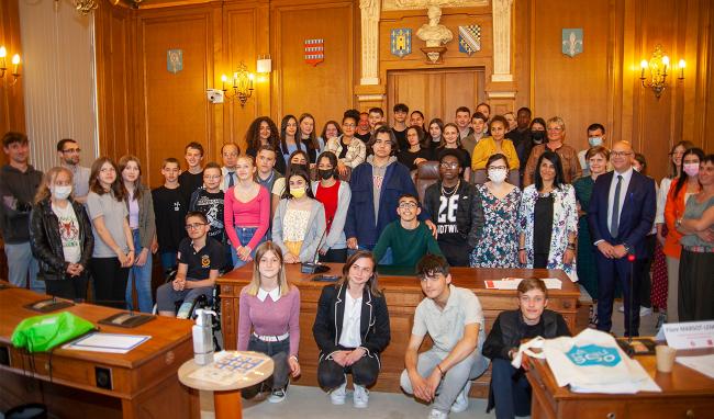 Photo de groupe Sciences PO