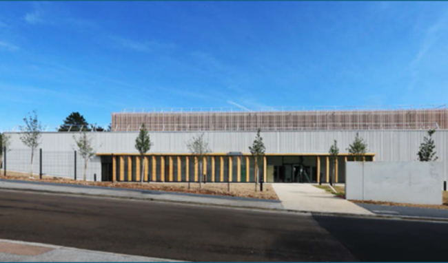 Gymnase en construction à Neuilly-Saint-Front©CD02