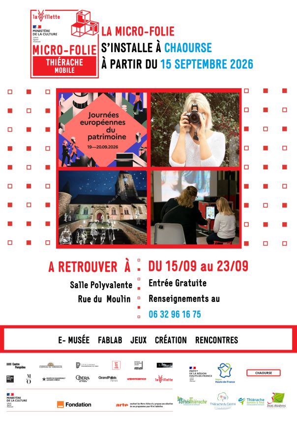 Flyer Micro-Folie Chaourse (x2) - 2
