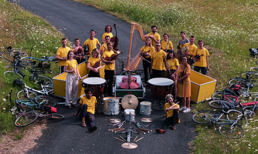 Spectacle MAL 2025 Orchestre à vélo < Laon < Aisne < Picardie