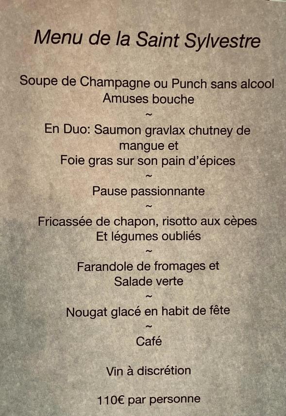 911 restaurant st sylvestre menu 2