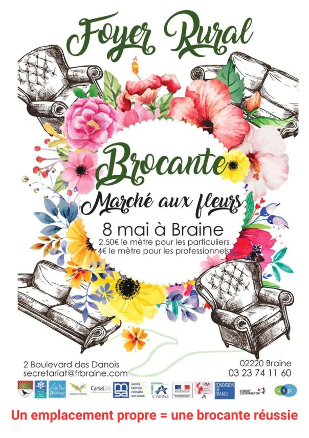 Affiche brocante
