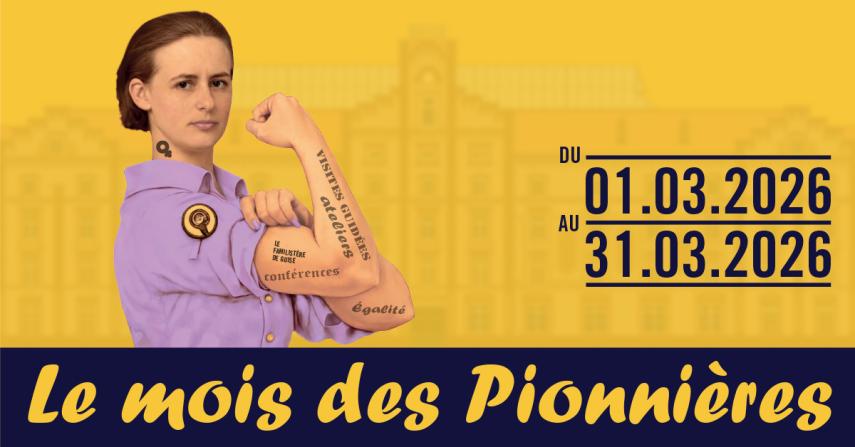 Bandeau  Web le mois des pionnnières