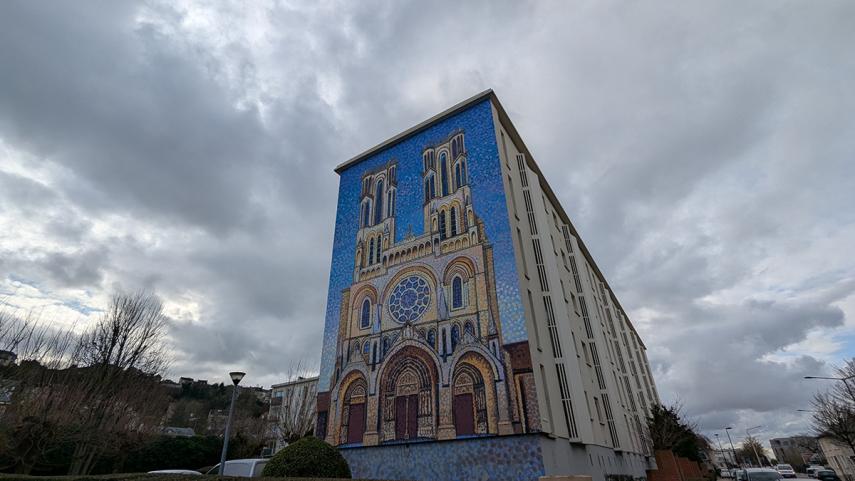 Fresque street art Jimmy C < Laon < Aisne < Picardie 
