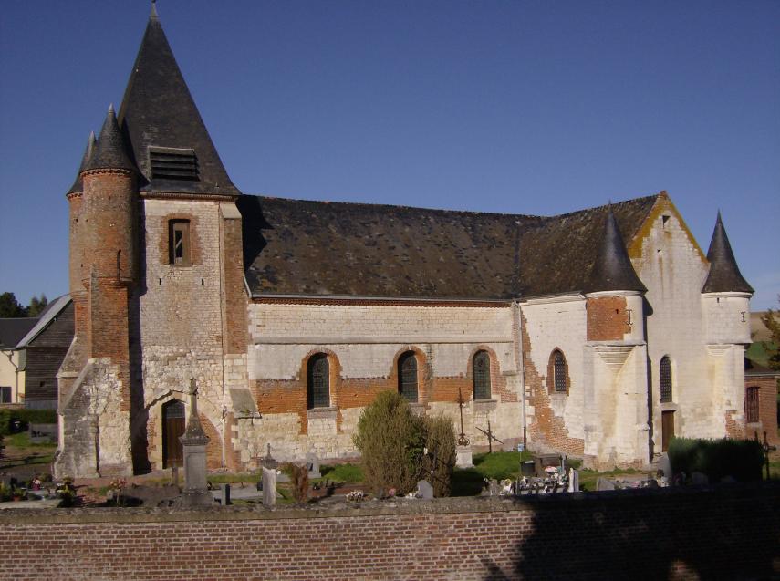 Eglise fortifiée < Noircourt < Aisne < Hauts-de-france