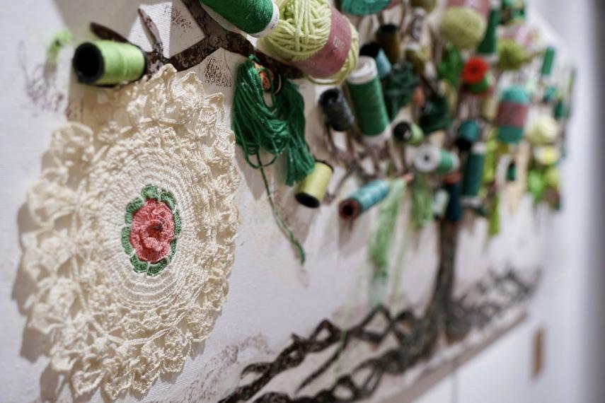 Expo Poésie tissée < Laon < Aisne < Picardie