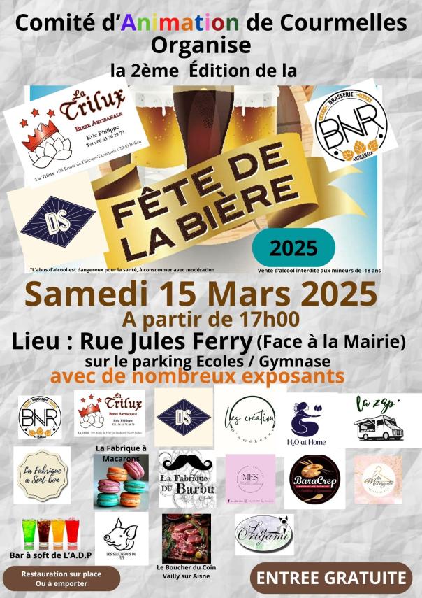 Fête de la bière 2025 Courmelles