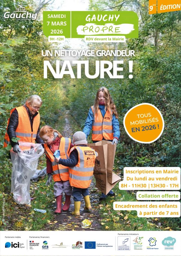 Affiche Gauchy Propre 2025