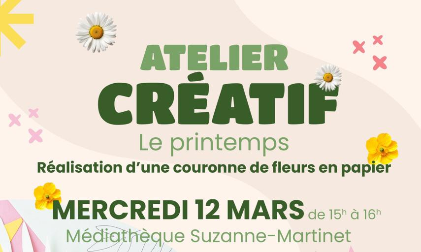 Atelier créatif fleurs < Laon < Aisne < Picardie