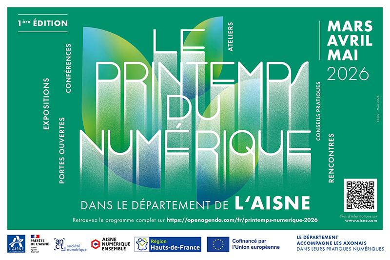 Printemps du numérique 2026 < Laon < Aisne < Picardie