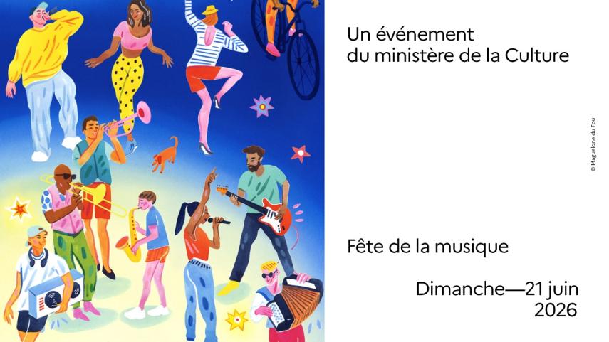 Fête de la Musique 2026 visuel officiel