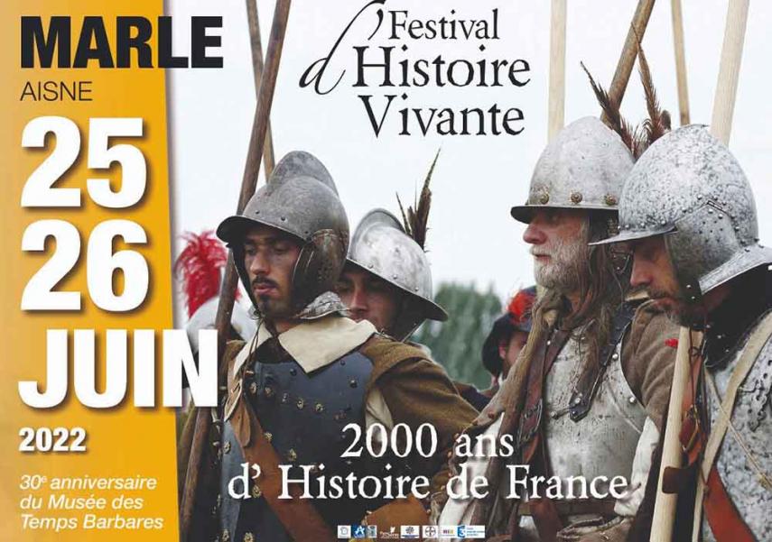 Festival d'histoire vivante affiche < Marle < Aisne < Picardie