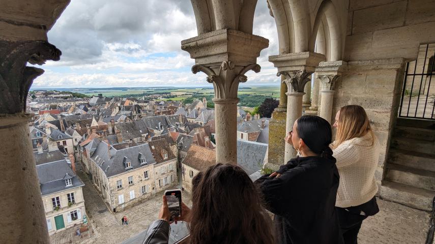 Visite hauteurs cathédrale 2024 V < Laon < Aisne < Picardie