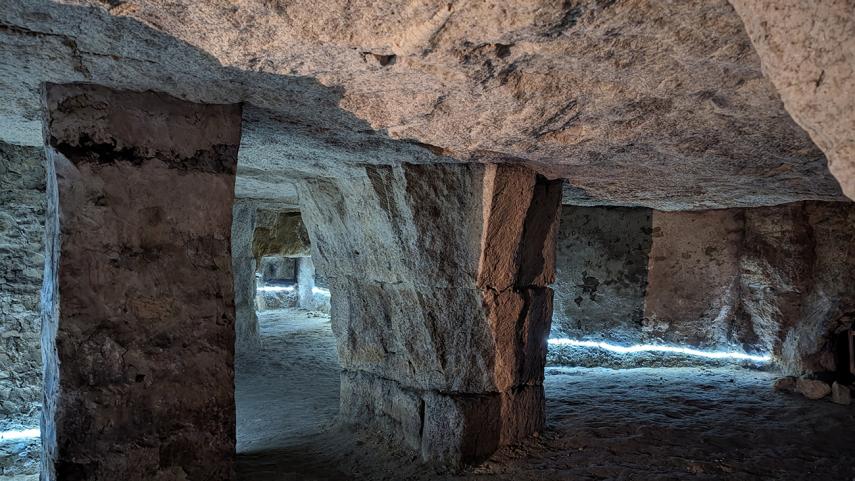 Visite à la torche souterrains ESCAL < Laon < Aisne < Picardie