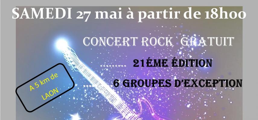 Concert rock < Vaucelles-et-Beffecourt < Aisne < Picardie