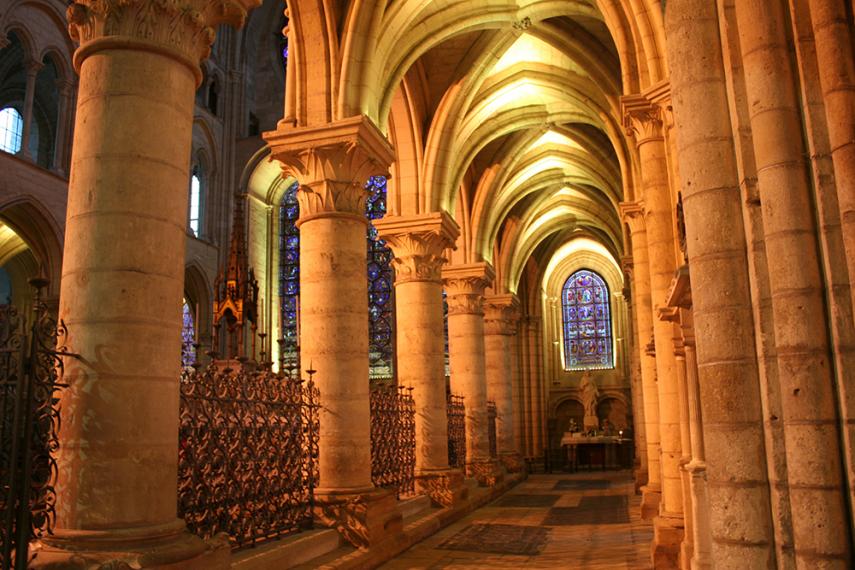 Cathédrale nef intérieure II < Laon < Aisne < Picardie
