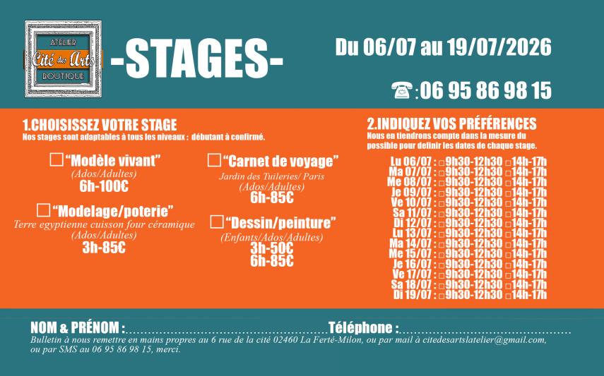 programme stages