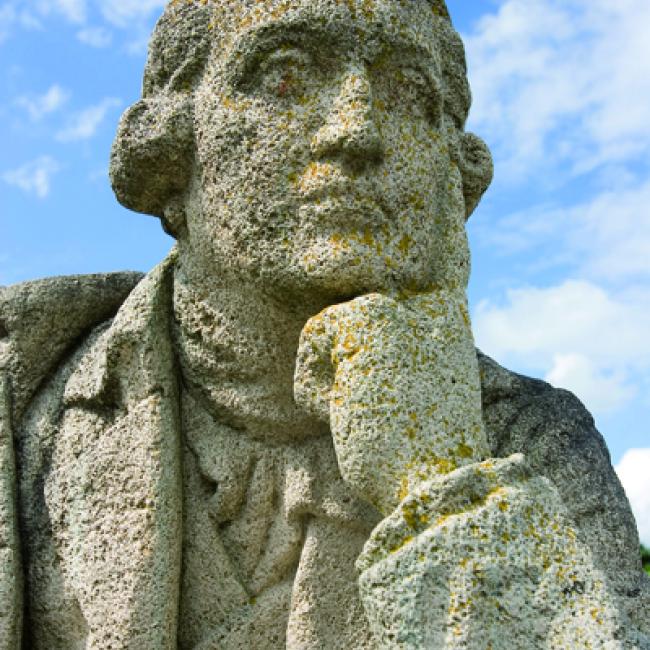 Statue de Condorcet à Ribemont