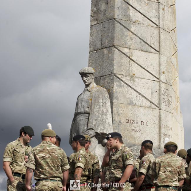 Soldats britanniques Monument Basques