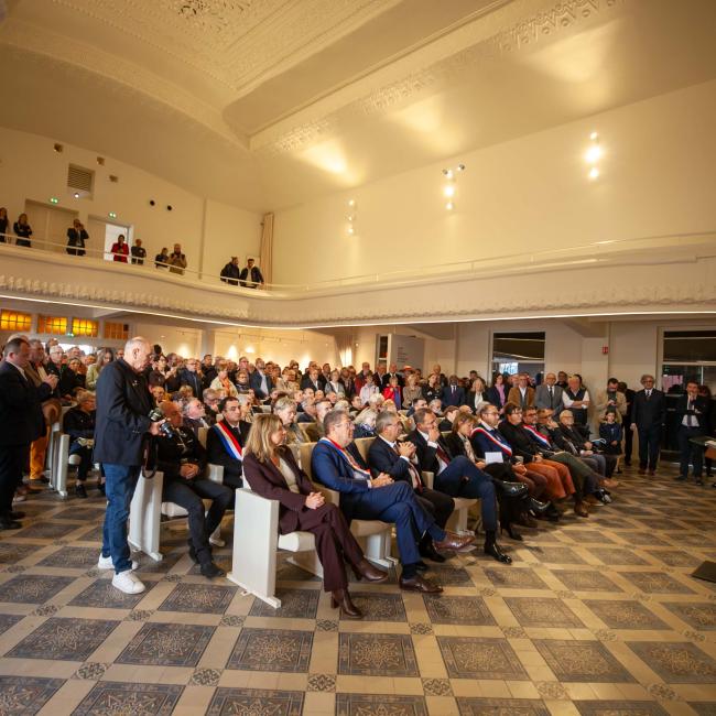 Discours de Benoit Guerin Pdt de l'association des amis du musee